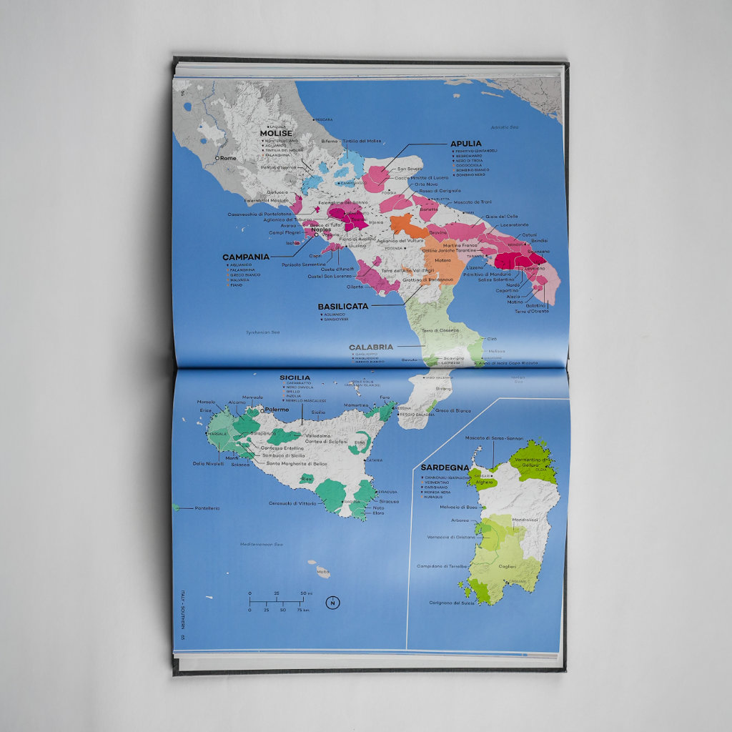Wine Folly Map Book — Southern Italy detail